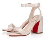 Miss Sabina 85 mm Strappy Sandals Patent Calf Leather Leche