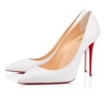 Kate 100 mm Pumps Nappa Leather Bianco