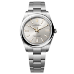 Rolex Oyster Perpetual 41mm 124300-0001 Stainless Steel Silver Index Dial Watch