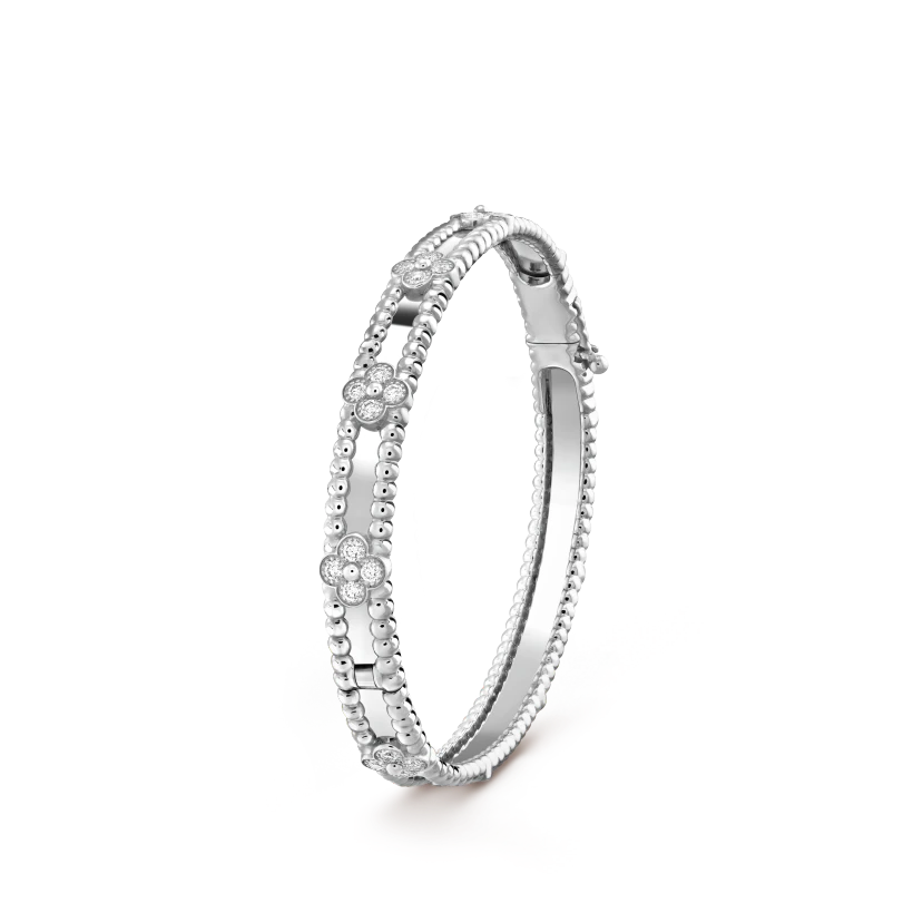 4bfbfc1f354a5dd172a7c548de6b3fec.png Perlee sweet clovers bracelet, extra small model - Image 1