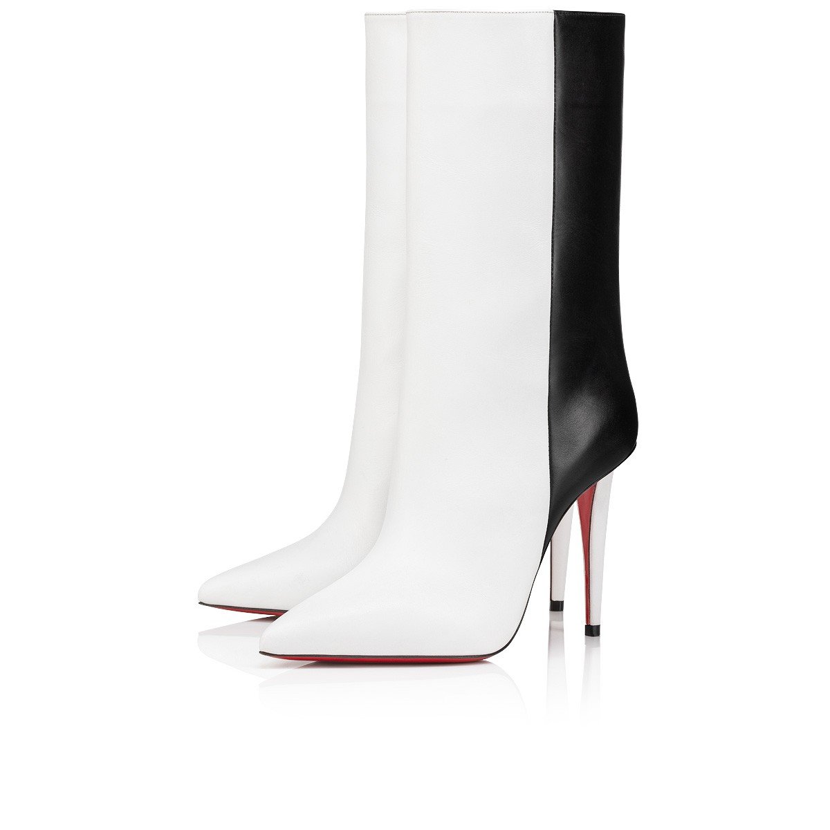 4c659cd3c05e4b99afb7c420cb5bbc13.jpg Astrilarge Booty 100 mm Low Boots Bianco - Image 1