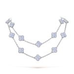 Vintage Alhambra long necklace, 20 motifs