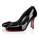 Dolly Pump 85 mm Pumps Patent Calf Leather Ultra Black