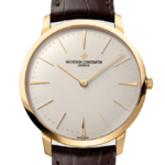 Patrimony Grand Taille Manual Wind Silver Dial Yellow Gold