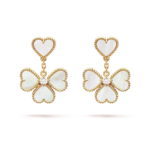 Sweet Alhambra effeuillage earrings