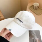 Simple retro alphabet baseball cap