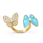 Two Butterfly Between the Finger ring