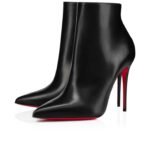 So Kate Booty 100 mm Low Boots Calf Leather Black