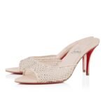 Apostropha Mule Mesh Strass 80 mm Mules Mesh, Nappa Leather and Strass Leche