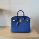 Hermès Togo Birkin 25/30/35 Dark Blue Bag