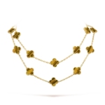 Vintage Alhambra long necklace, 20 motifs