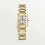 Cartier Tank Francaise Watch Small Model Yellow Gold WGTA0114
