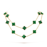 Vintage Alhambra long necklace, 20 motifs