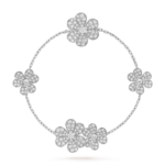 Frivole bracelet, 5 flowers