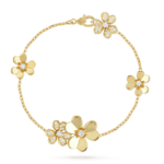 Frivole bracelet, 5 flowers