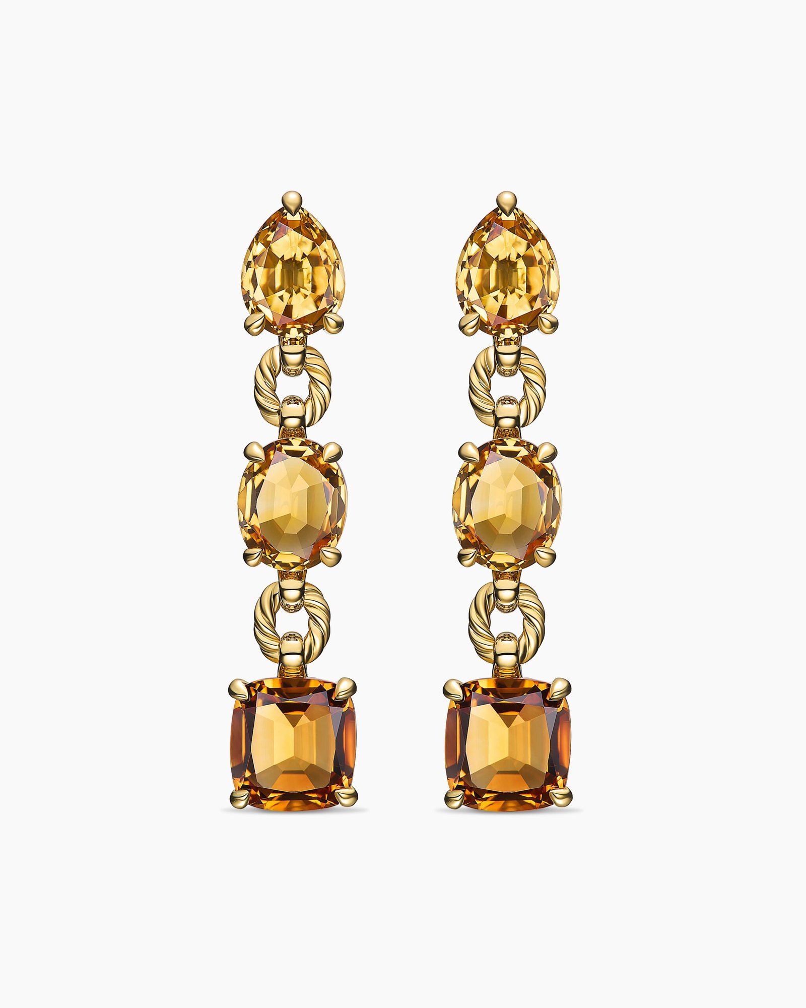 65de85fe5921c3e5522a3e2952207b98-1-1.jpeg Marbella Drop Earrings 18K Yellow Gold with Citrine and Madeira Citrine, 51mm - Image 1
