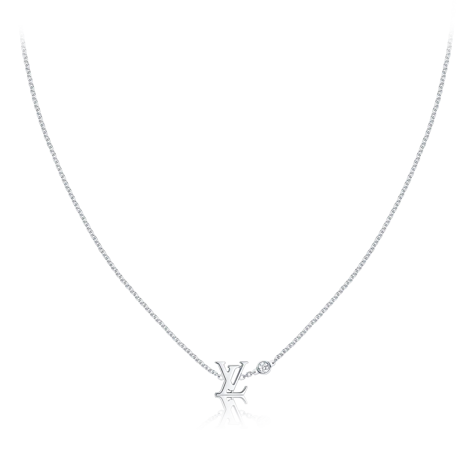 66027afa4294e1d231ff11efd3e50526.png IDYLLE BLOSSOM PENDANT, WHITE GOLD AND DIAMOND - Image 1