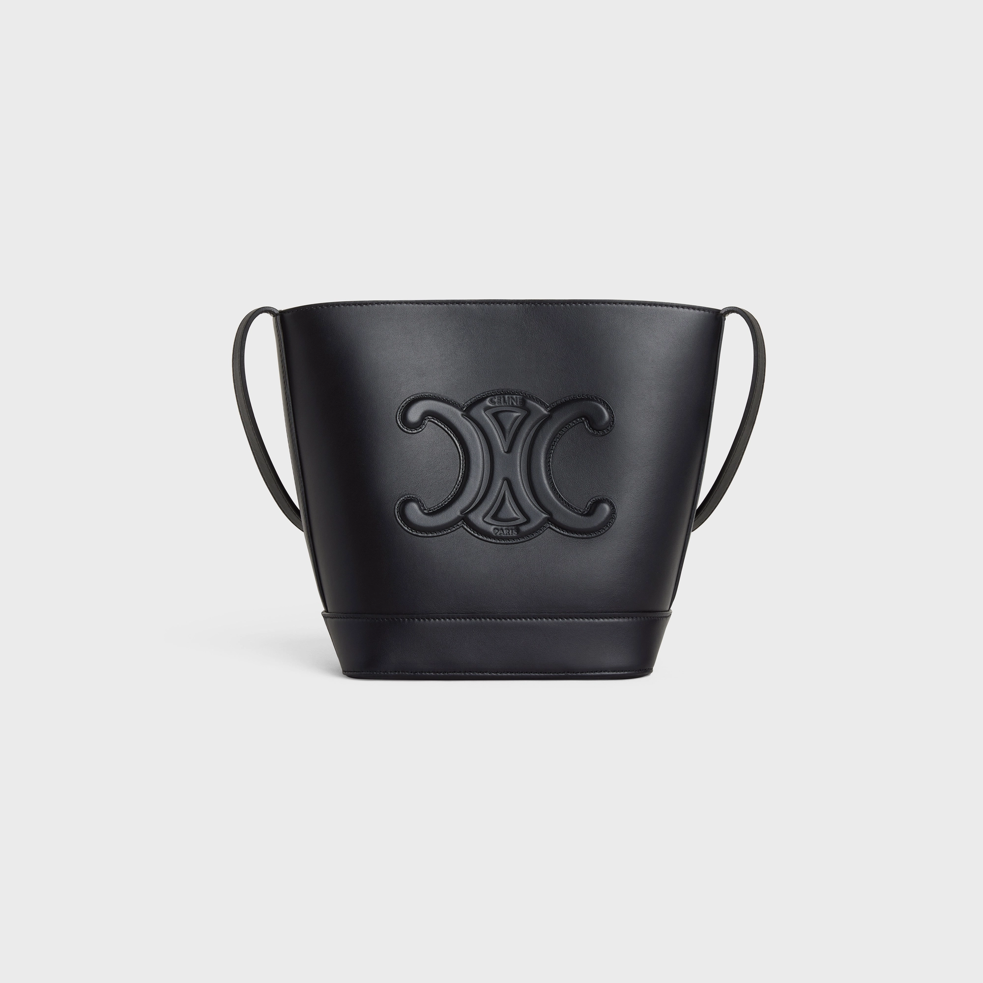 6ace359880214e3b042590b196960bb2.webp SMALL BUCKET CUIR TRIOMPHE in Smooth Calfskin - Image 1