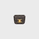 MINI CLAUDE in TRIOMPHE CANVAS and calfskin