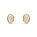 Perlée diamonds pavé earrings