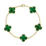 Vintage Alhambra bracelet, 5 motifs