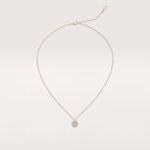 Trinity pendant, 1 diamond, paved