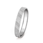 Perlée diamonds bracelet, 5 rows, medium model