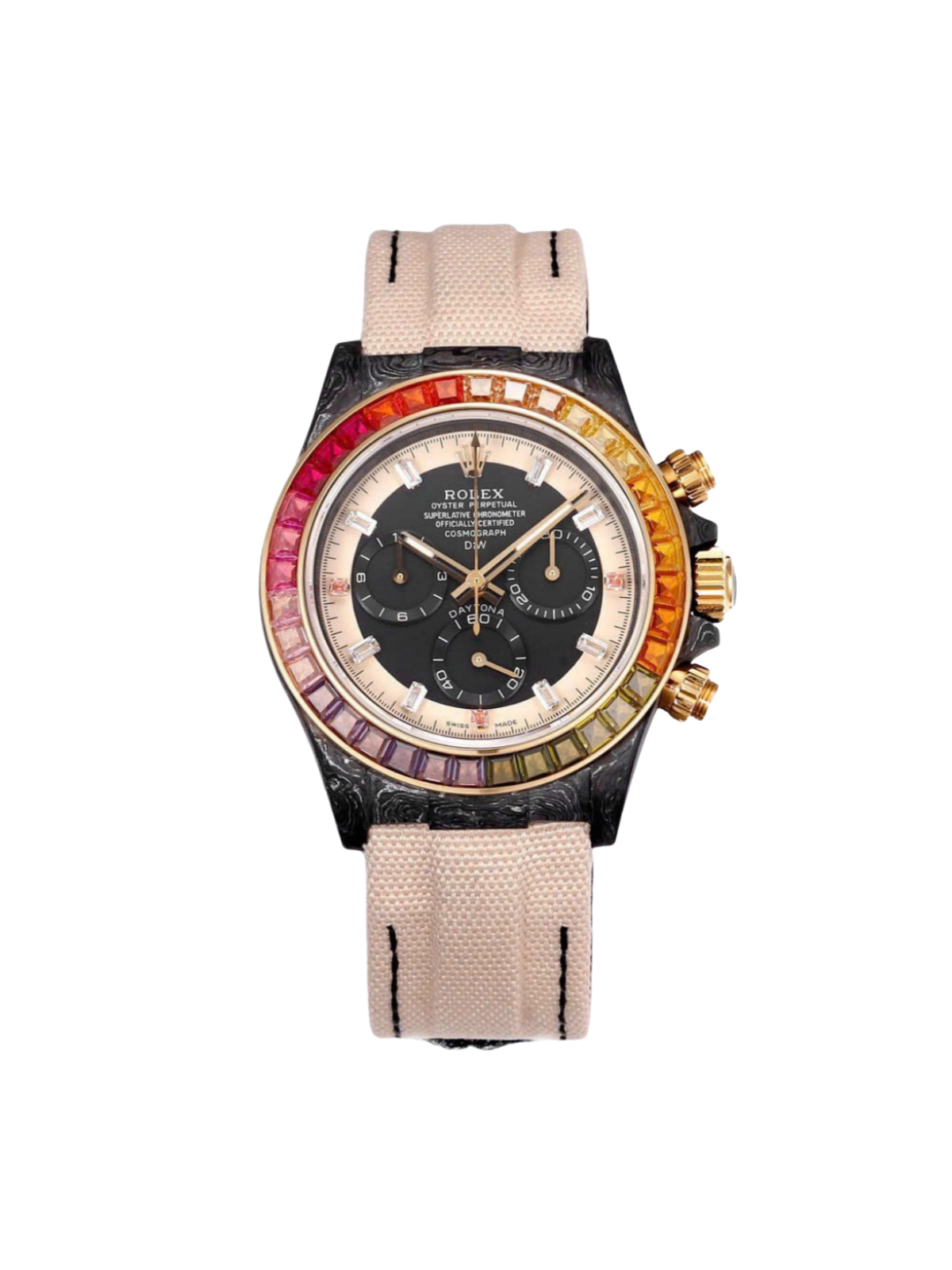 72f4551dd3b9dbc481b389051e3fea649ca7eb1bb6254927d0da5bcd87ba9523.png Rolex Cosmograph Daytona Rainbow 116595RBOW 40mm Replica 1:1 – Top Quality Version - Image 1