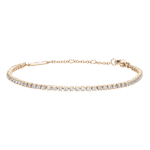 Classic Tennis Bracelet Rose Gold