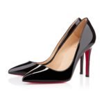 Pigalle 100 mm Pumps Patent Calf Leather Black