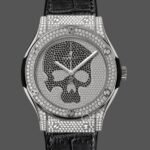 Hublot Classic Fusion Skull Titanium Full Pave 511.NX.9000.LR.1704.SKULL 45mm