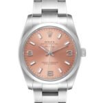 Rolex Oyster Perpetual Air-King 114200 Salmon Dial 34mm Unisex Watch