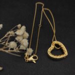 David Yurman Open Heart Cable Pendant in Yellow Gold