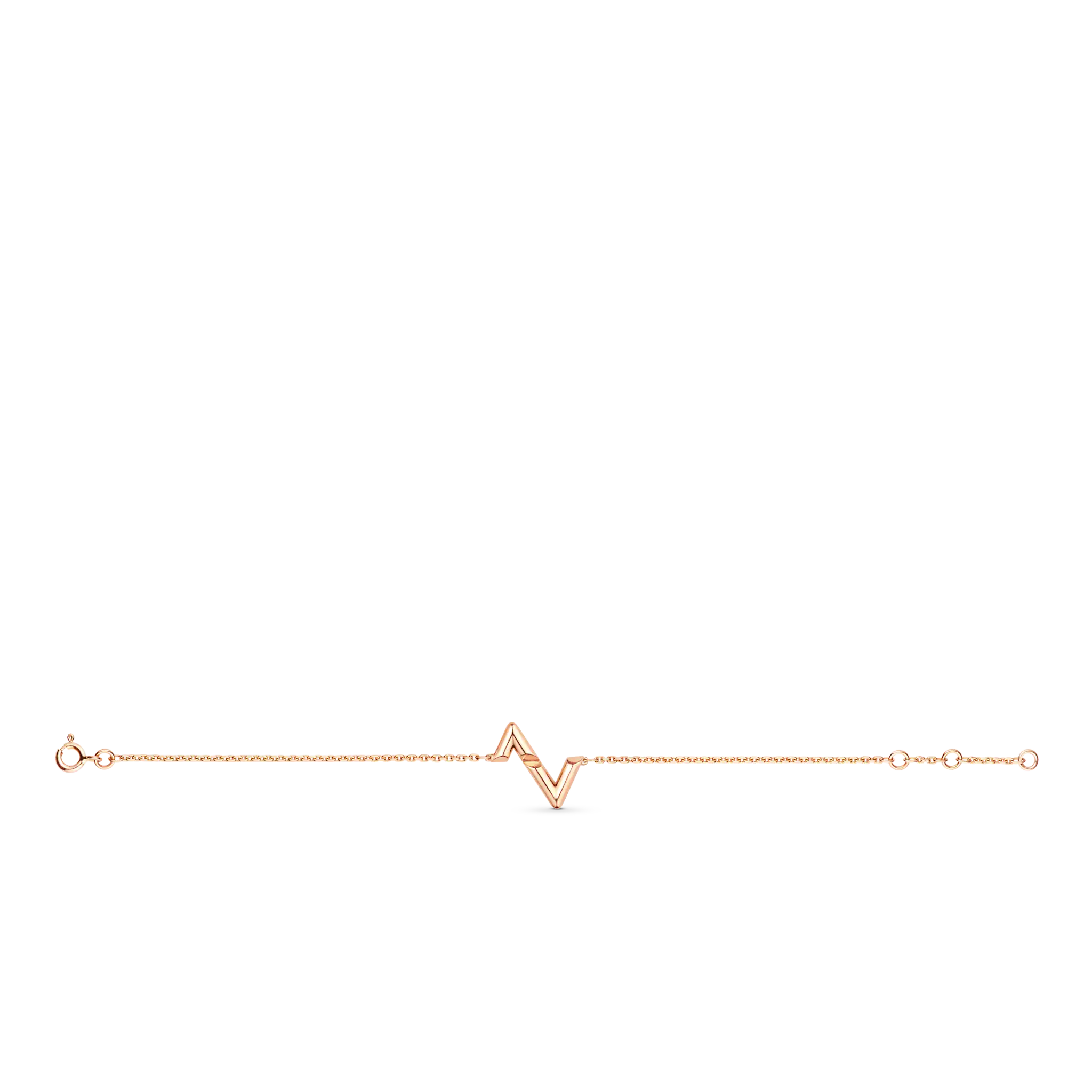 80fcc7ad2e109ec41cb21fb0f9167118.webp Volt Upside Down Bracelet, Pink Gold - Image 1