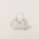 Arcadie matelassé nappa leather bag