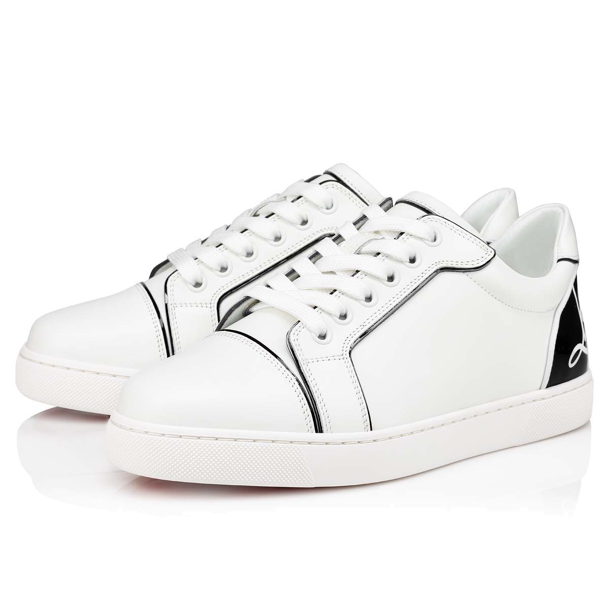 838de010a17e4af38181480a4c4d3af4.jpg Fun Vieira Low-top Sneakers Calf Leather White - Image 1