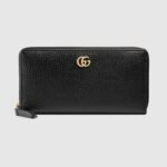 LEATHER ZIP AROUND WALLET