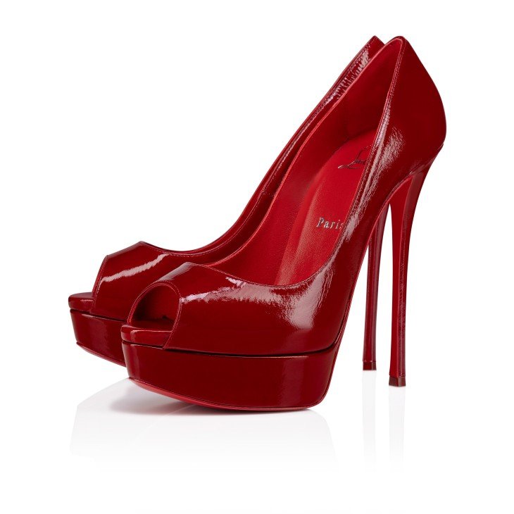 851758e73b65477cadfe4653bb7dfbdc.jpeg Fetish Peep 150 mm Vog Patent Leather Loubi - Image 1