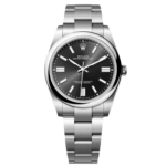 Rolex Oyster-Perpetual 41mm 124300-0002 Stainless Steel Black Index Dial Watch