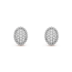 Perlée diamonds pavé earrings