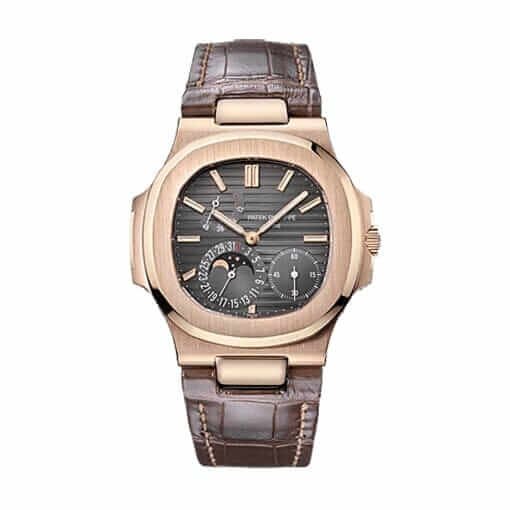 890ad1f6e1e00c676c5a765443c207730d029c1f2a176c94d585973a459c409f.jpg Patek Grey Leather Replica - Image 1