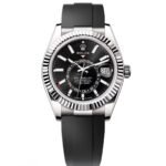 Rolex Sky-Dweller 42mm White Gold Black Dial Oysterflex – 336239