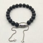 8MM Stretch Rock Crystal Bracelet
