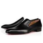 Dandelion Loafers Smooth Calf Leather Black