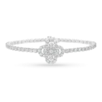 Diamond Loop Full Motif Diamond Bracelet