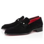 Chambelimoc Night Strass Loafers Velvet Black