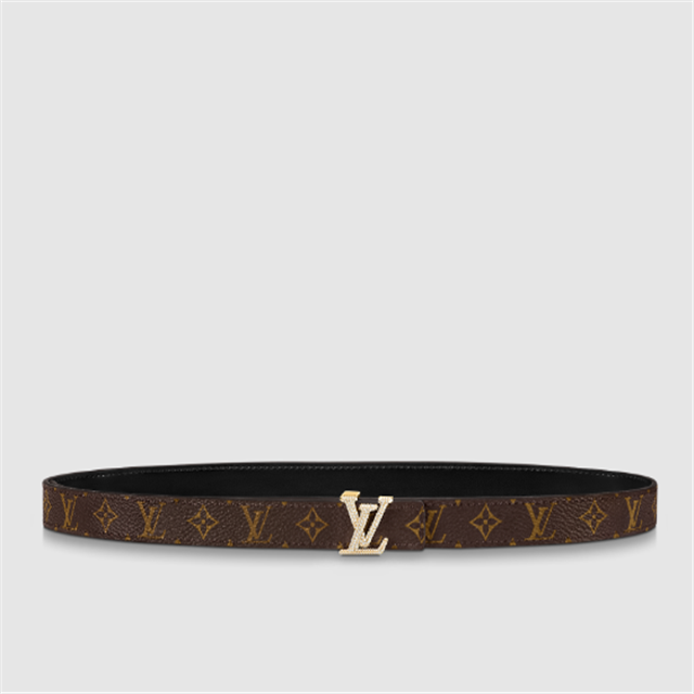 96473cc0fc2037cc8a512073e7edd687.png ICONIC STRASS 20 MM REVERSIBLE BELT - Image 1