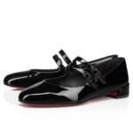 Sweet Jane Ballerinas Patent Calf Leather Black