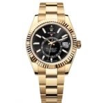 Rolex Sky-Dweller 42mm 336938-0002/0005 Yellow Gold Black Dial Oyster