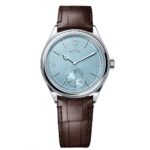 Rolex 1908 Platinum Ice Blue Dial Brown Alligator Strap - 52506-0002